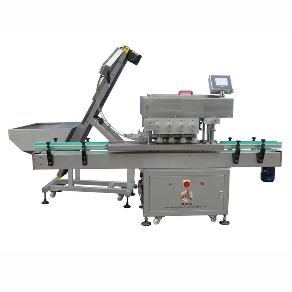 Dalipco Automatic Screw Capping Machine with Cap Feeder